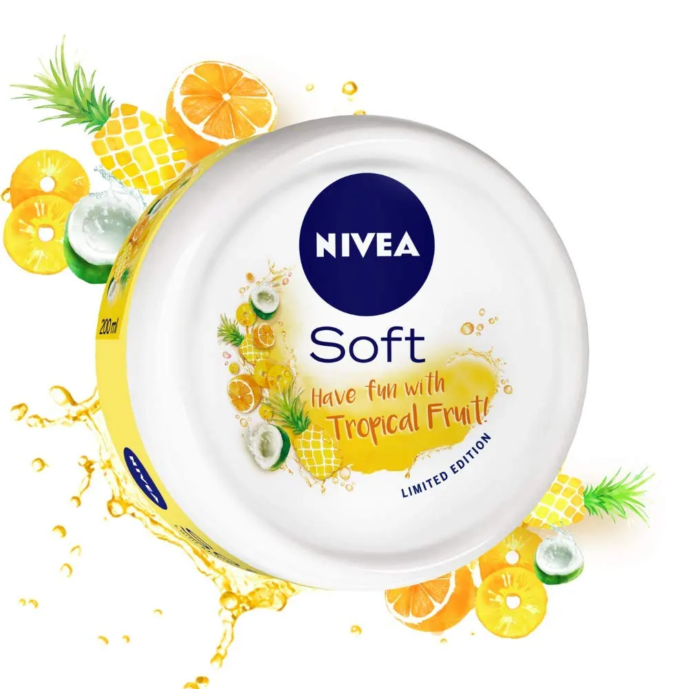 Nivea Soft Have Fun With Tropical Fruits! 200G