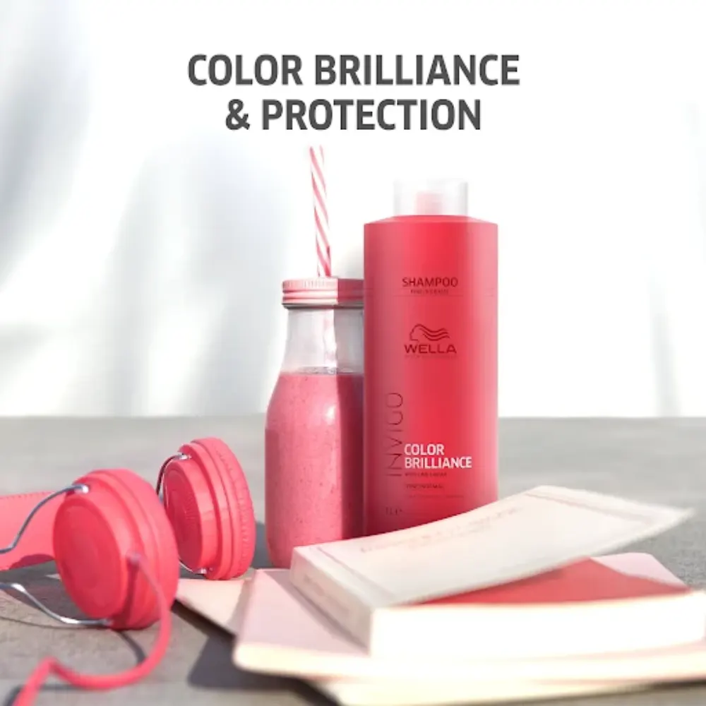 Wella Professionals Invigo Color Brilliance With Lime Caviar Color Protection Shampoo 1L