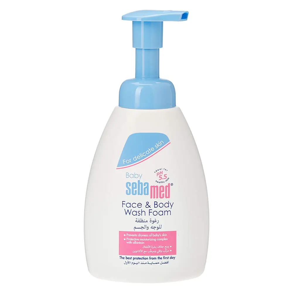 Baby Seba Med Baby Face And Body Wash Foam 400Ml