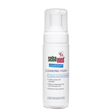 SEBA MED CLEAR FACE CLEANSING FOAM 150ML