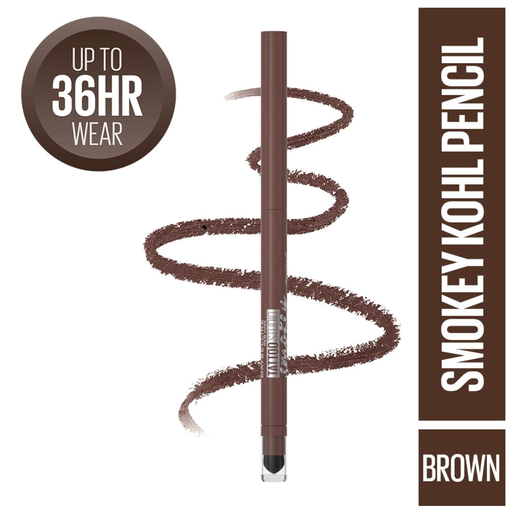 Maybelline New York Tattoo 40 Smokey Brown Eye Kohl Gel Pencil Eyeliner 0.28G