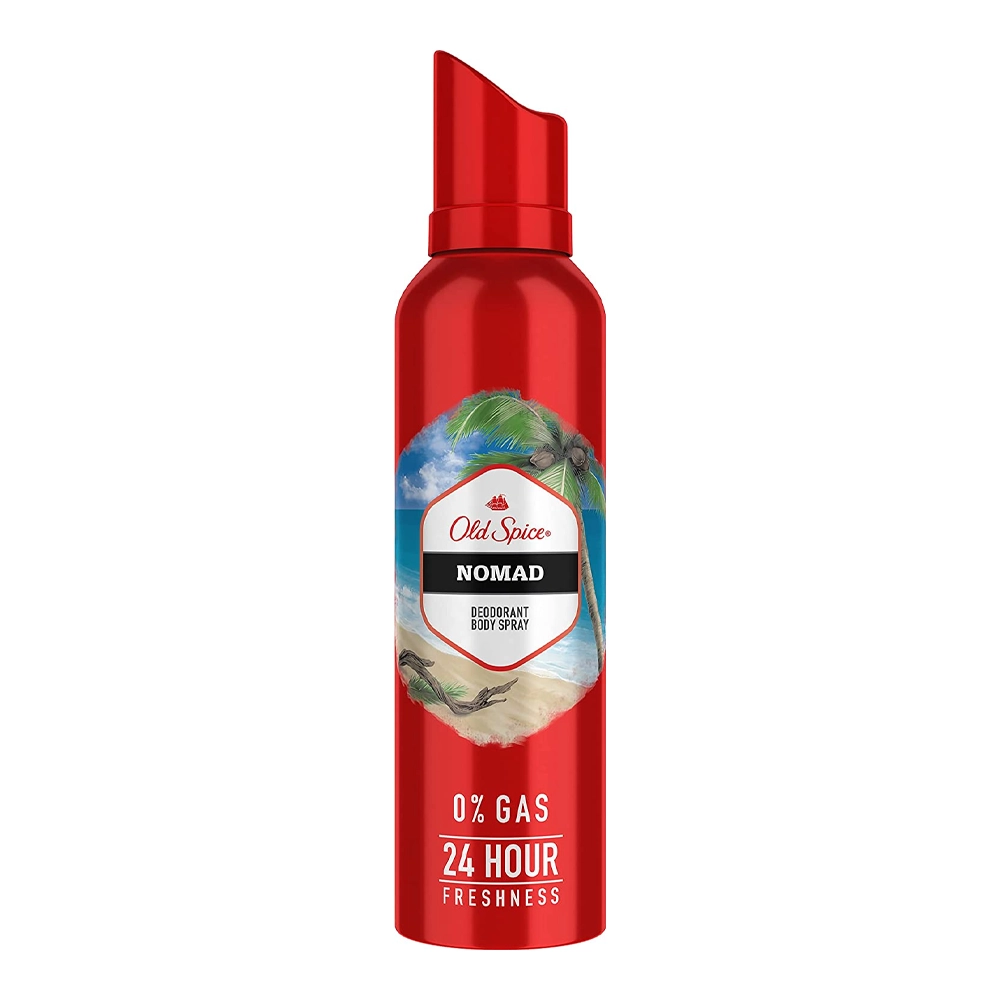 Old Spice Nomad Deodorant Body Spray 0% Gas 140Ml