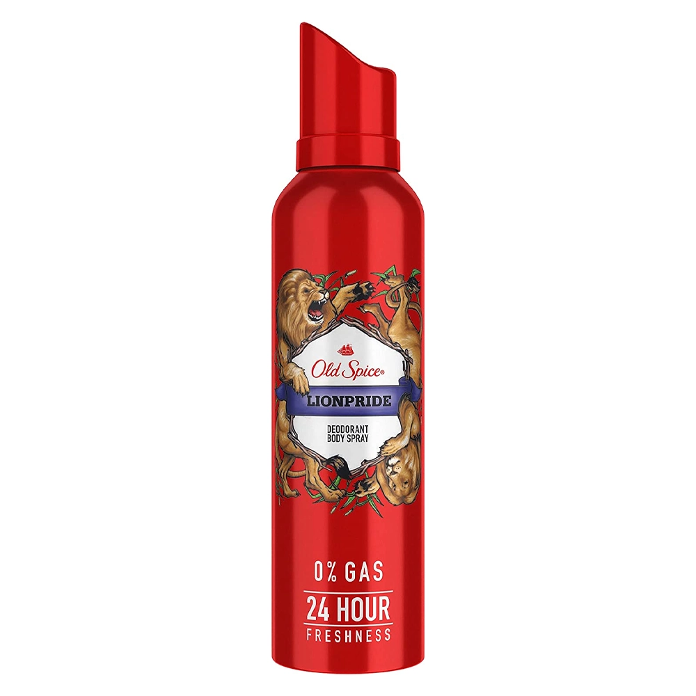Old Spice Lionpride Deodorant Body Spray 0% Gas 140Ml