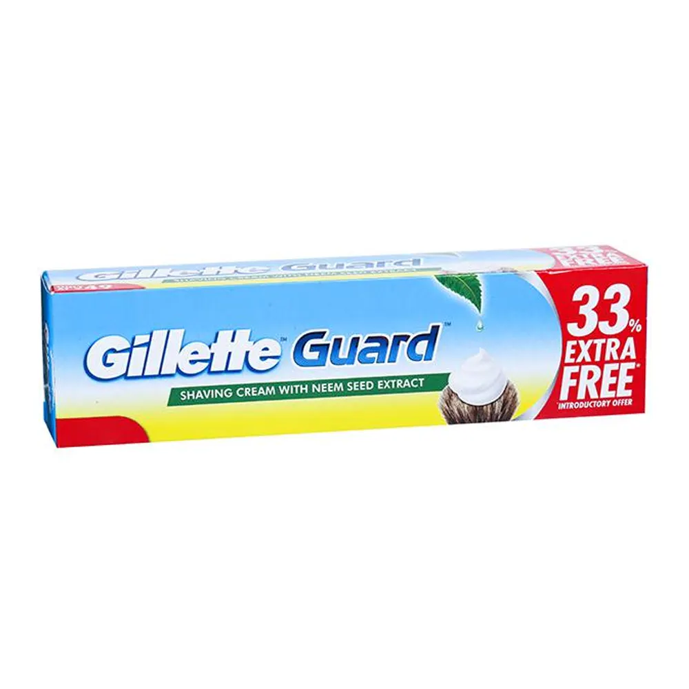 Gillette Guard Shaving Cream With Neem Seed Extract 125G