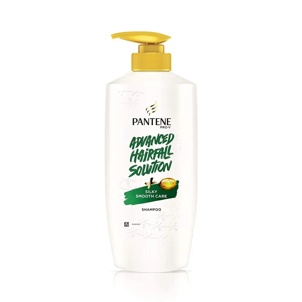 Pantene Pro-V Advanced Hairfall Solution + Silky Smooth Care Shampoo 650Ml