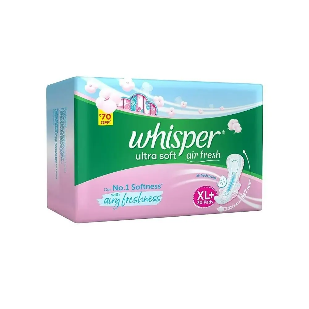 Whisper Ultra Soft Air Fresh Xl + 30N