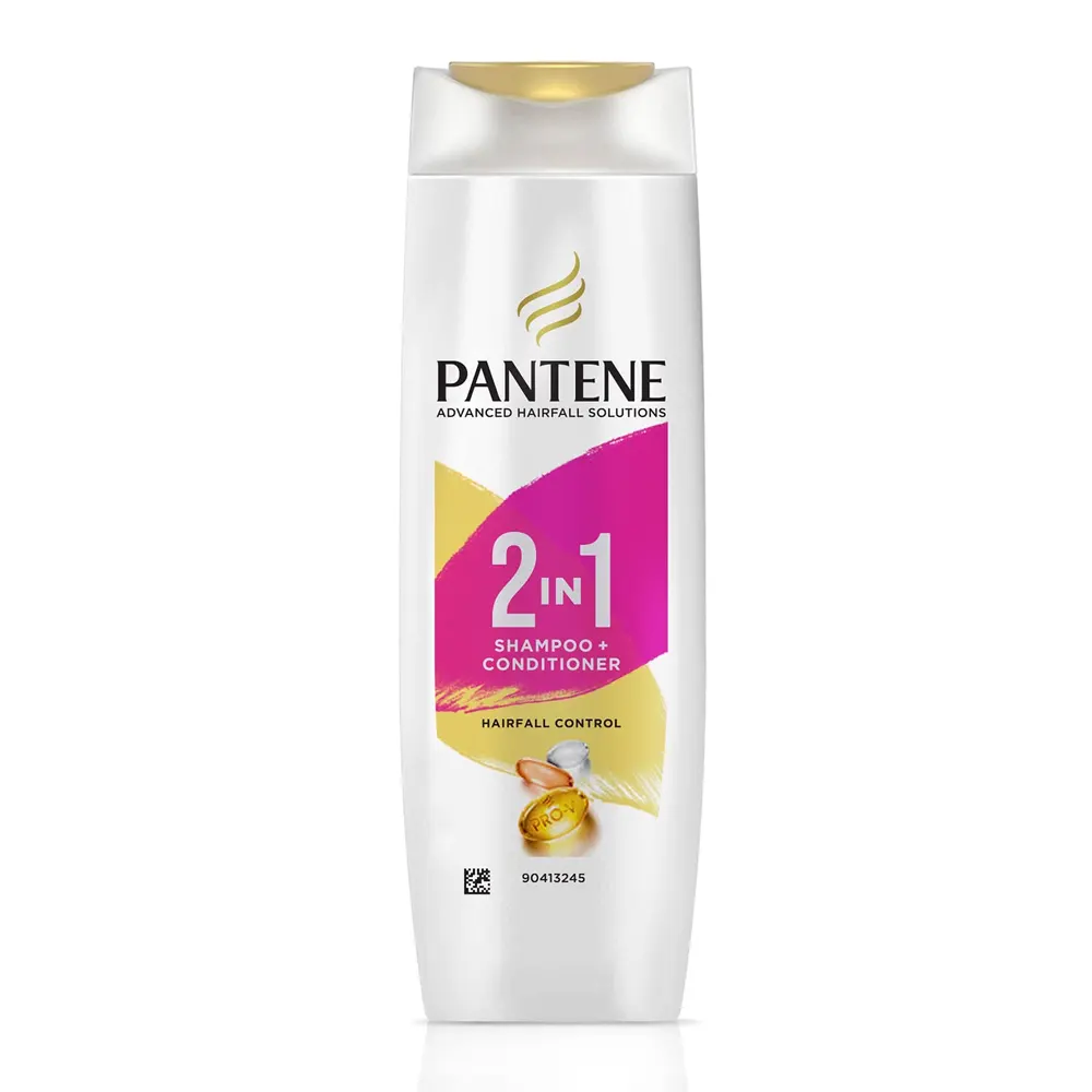 Pantene Pro-V Advanced Hairfall Solution 2 In 1 Shampoo Conditioner Hair Fall Control 180Ml