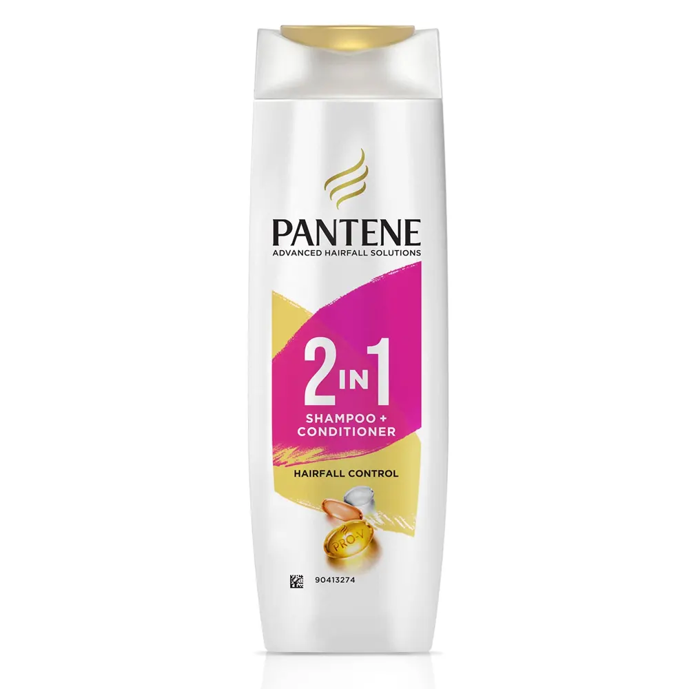 Pantene Pro-V Advanced Hairfall Solution 2 In 1 Shampoo Conditioner Hair Fall Control 340Ml