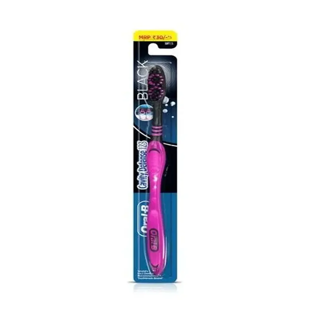 Oral-B With Charcoal Extract Cavity Defense Soft 1N