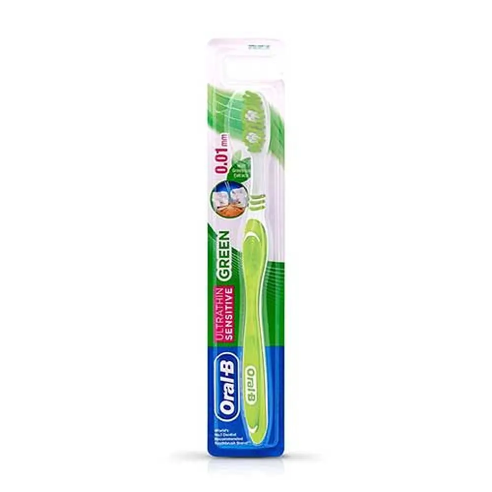 Oral-B Up To 20X Thinner Bristles Tips For Gentle Cleaning Toothbrush