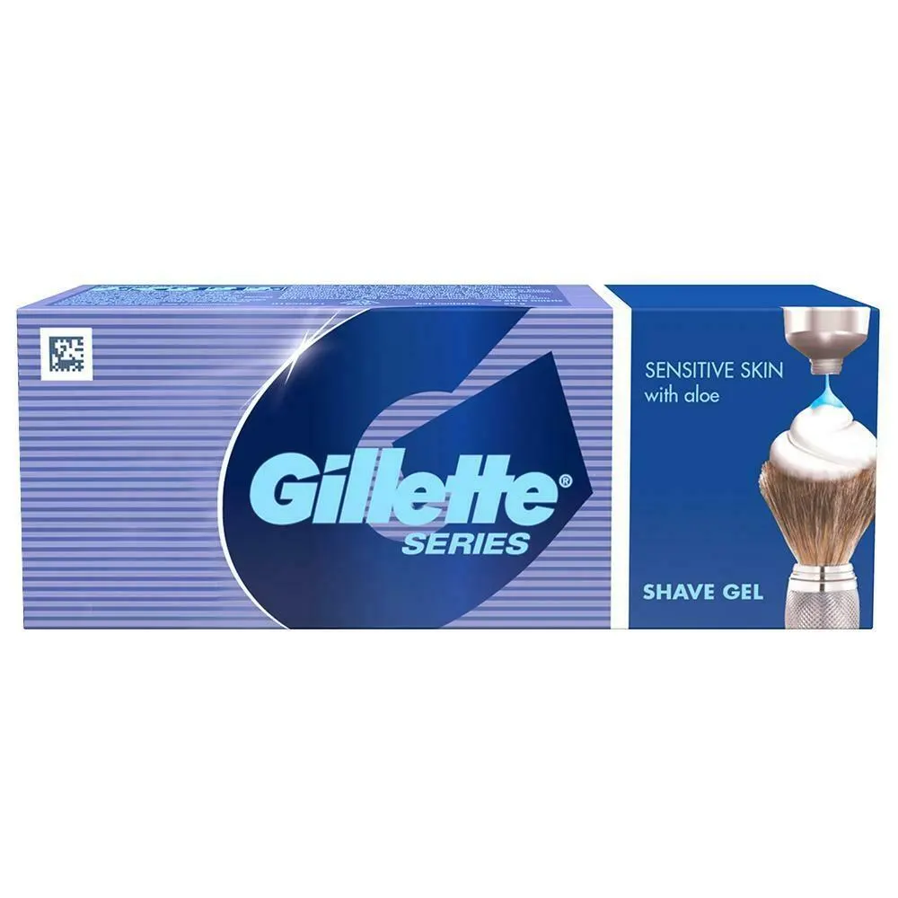 Gillette Series Shave Gel Semsitoive Skin With Aloe 25G