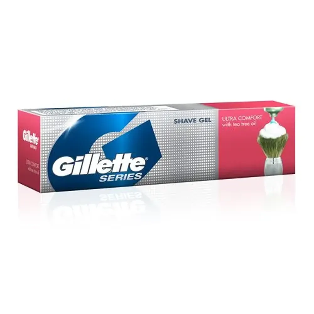 Gillette Series Shave Gel Ultra Comfort With Tea Tree Oil 60G