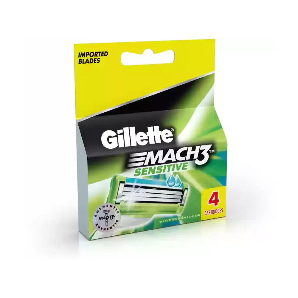 Gillette Mach 3 Sensitive 4N