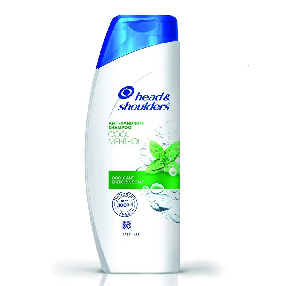 Head And Shoulders Anti-Dandruff Shampoo Cool Menthol Cools And Energizes Scalp 150Ml