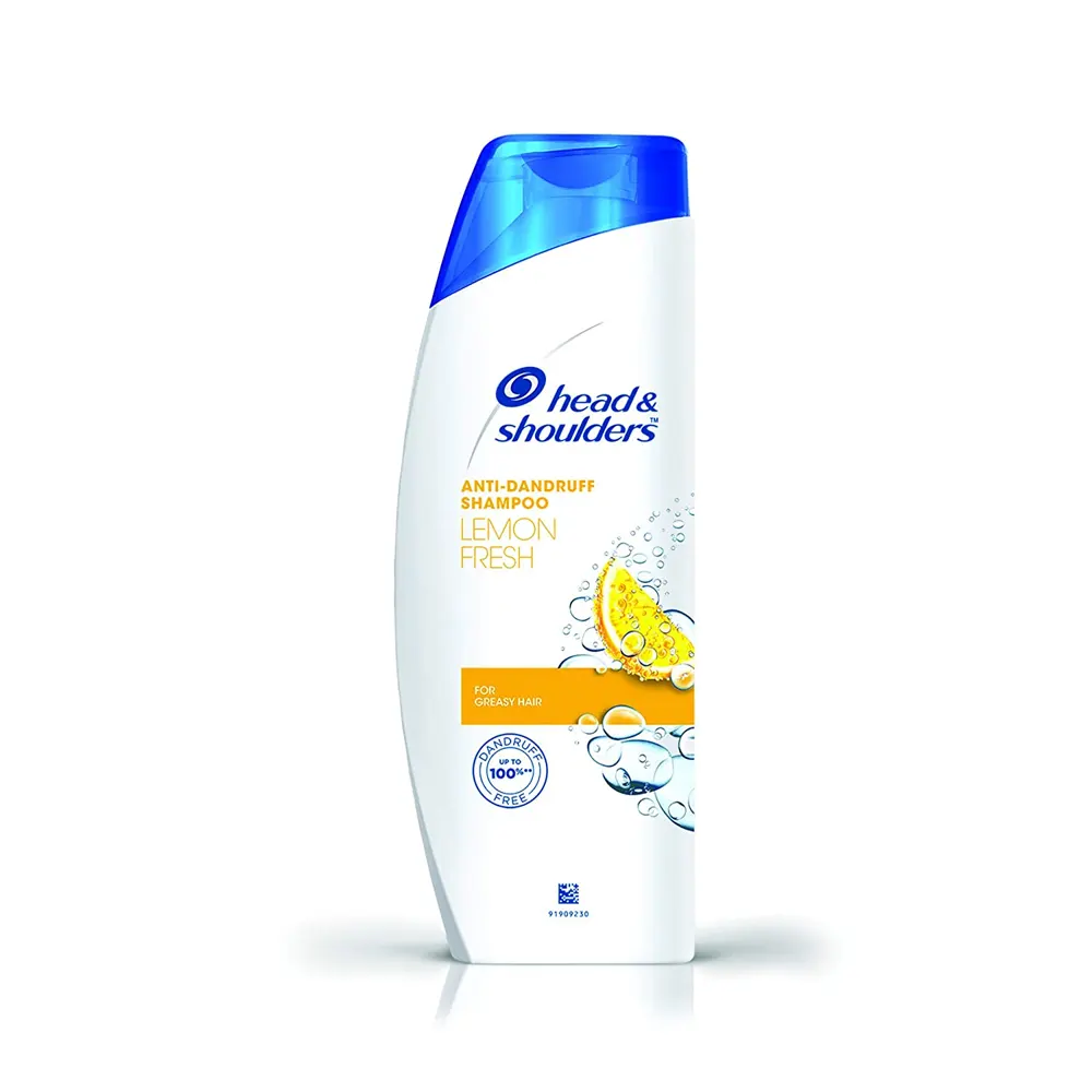 Head And Shoulders Anti-Dandruff Shampoo Lemon Fresh For Greasy Hair 180Ml
