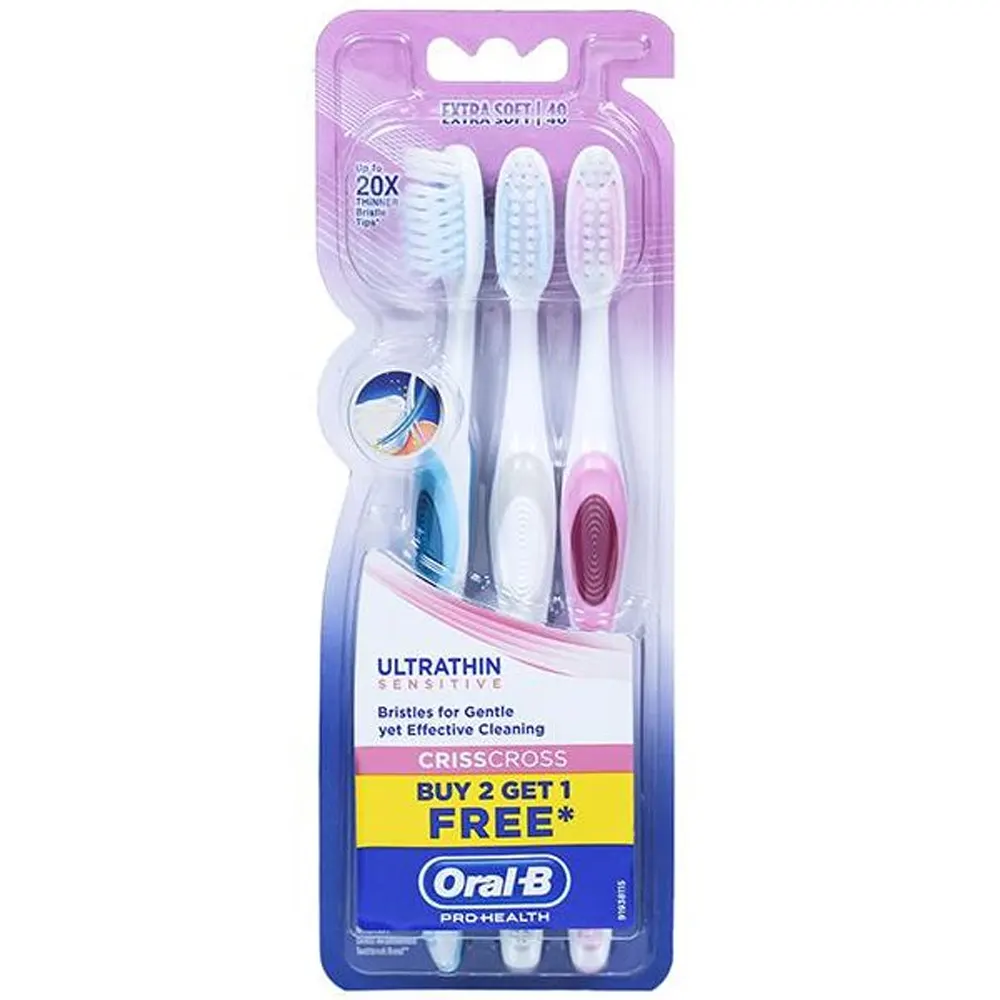 Oral-B Pro-Health Crisscross Ultrathin Sensitive 3N