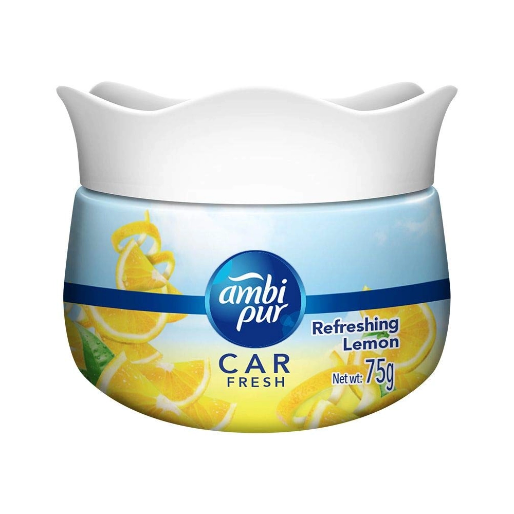 Ambi Pur Car Fresh Refreshing Lemon 75G