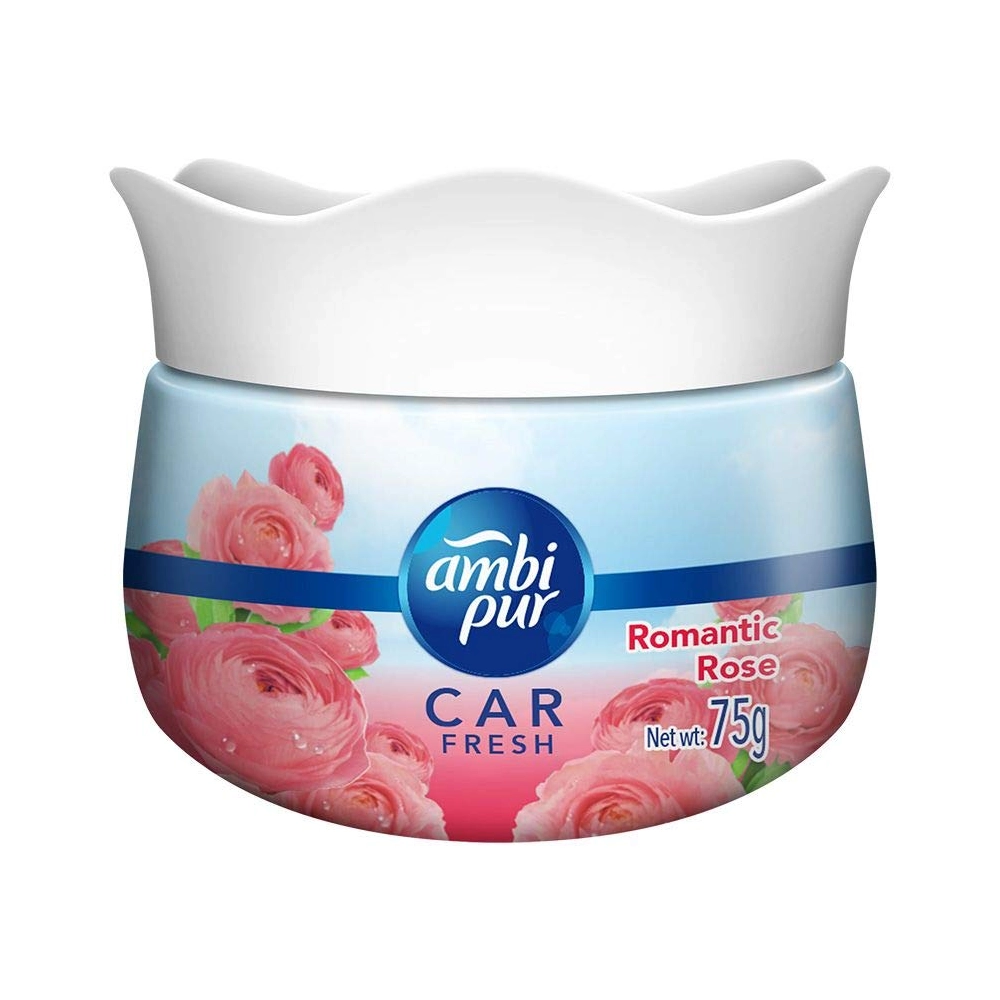 Ambi Pur Car Fresh Romantic Rose 75G