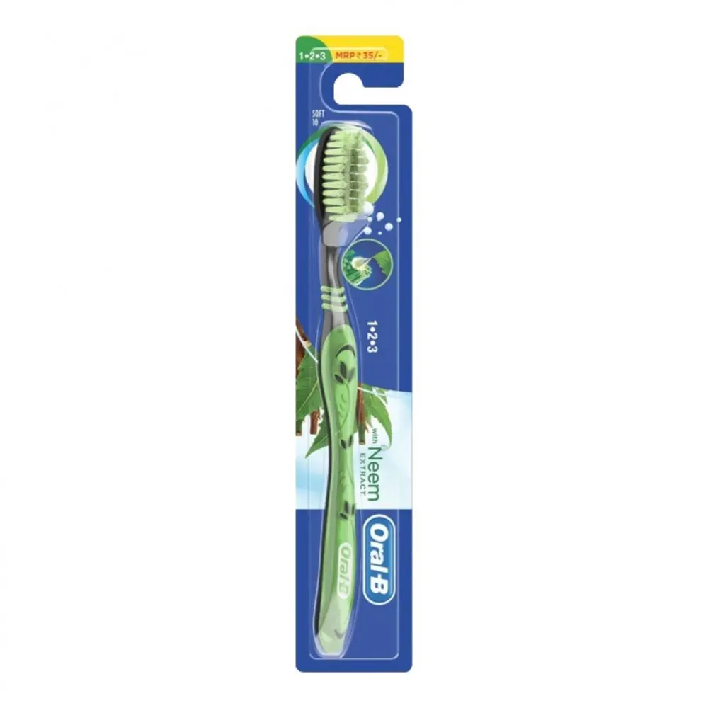 Oral-B Criss Cross Anti-Plaque With Neem Medium 1N