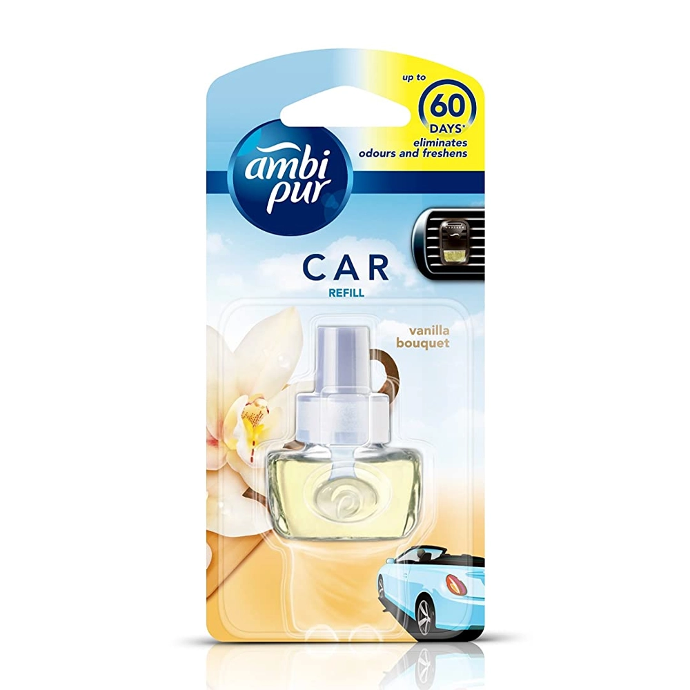 Ambi Pur Car Refill Vanilla Bouquet 7.5Ml