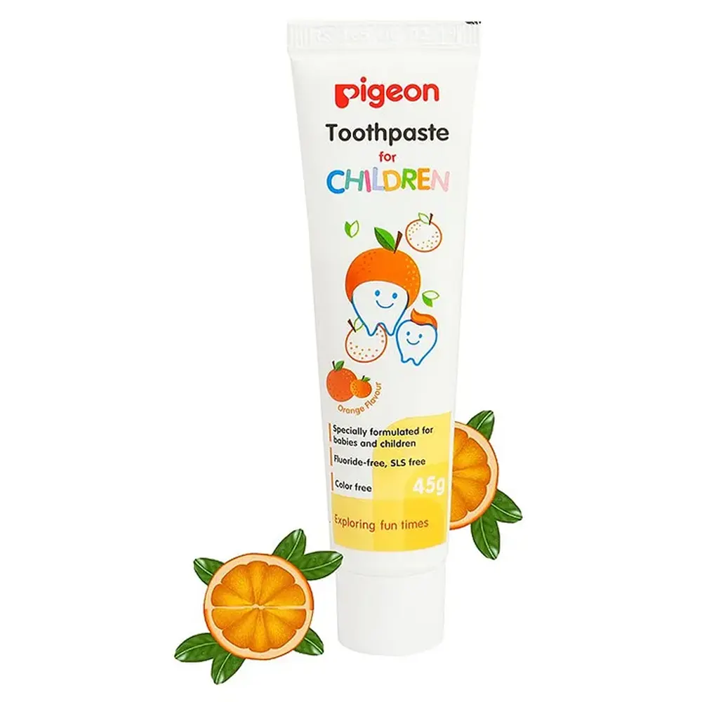 Pigeon Toothpaste For Children Orange Flavour 26451 45G