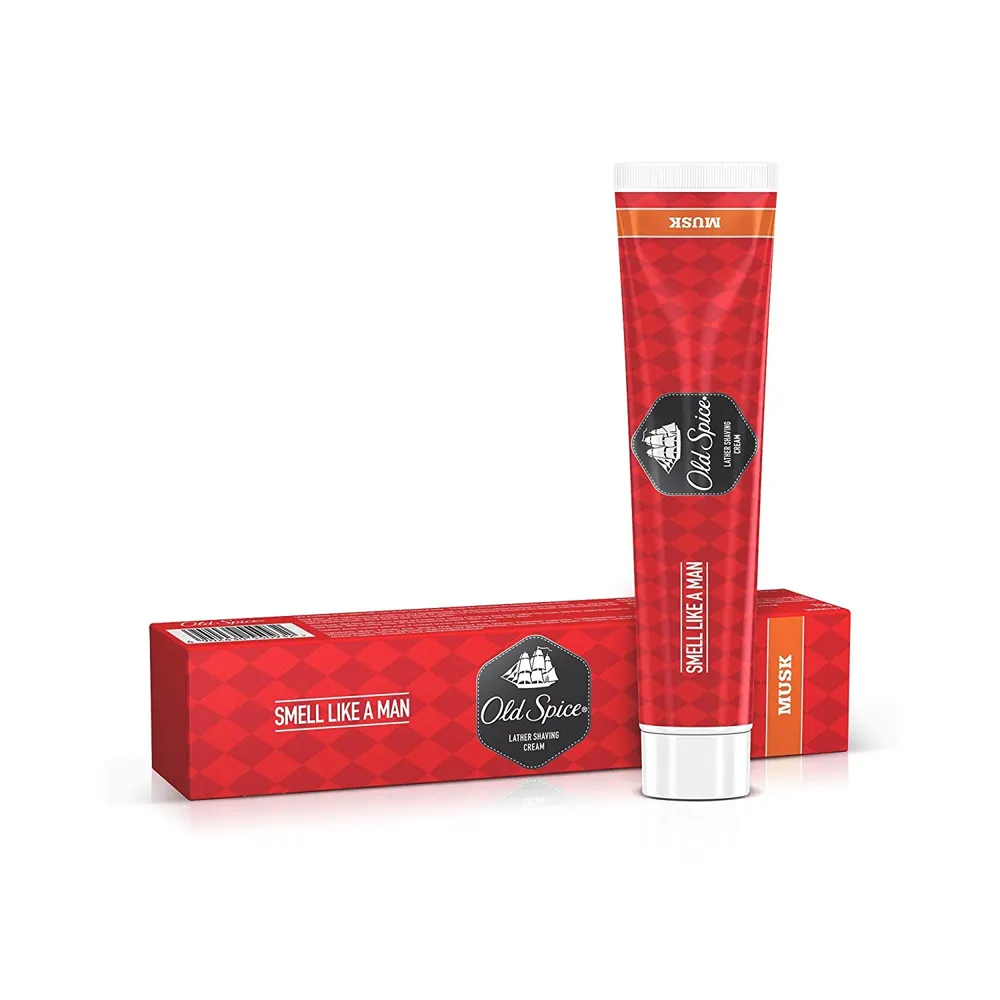 Old Spice Lather Shaving Cream Musk 70G