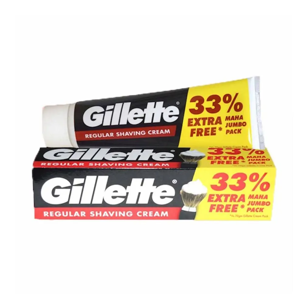 Gillette Shaving Cream Regular 93.1G