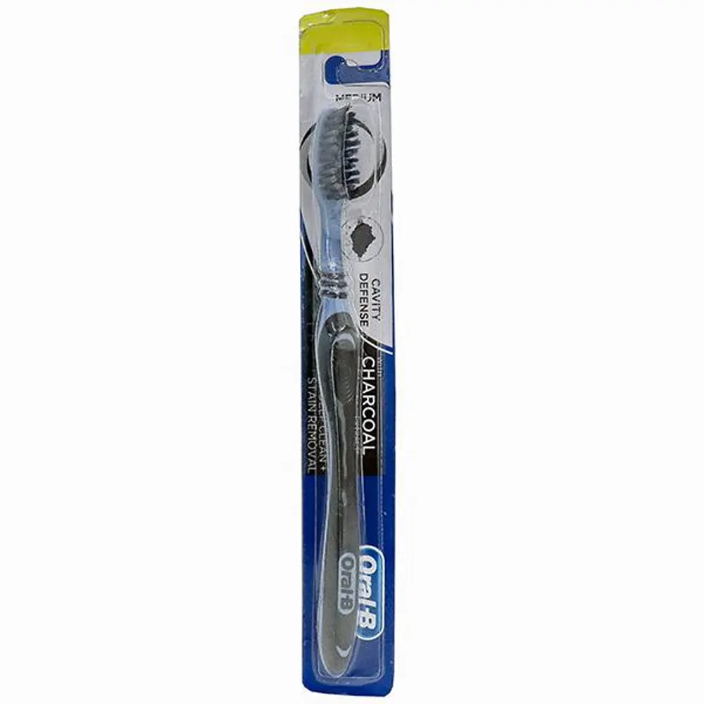 Oral-B Cavity Defense With Charcoal Extract Medium 1N