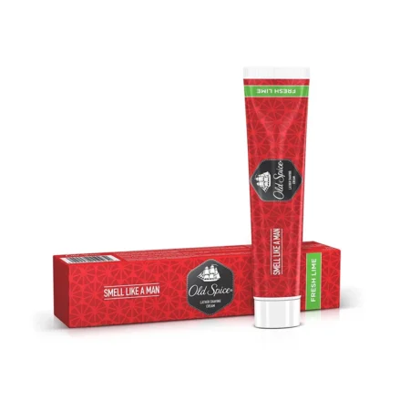 OLD SPICE LATHER SHAVING CREAM FRESH LIME 70G