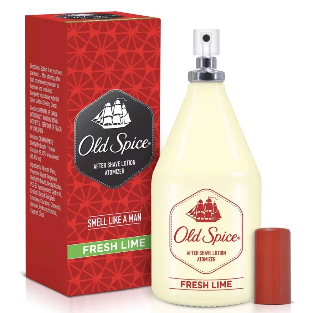 Old Spice After Shave Lotion Atomizer Fresh Lime 150Ml