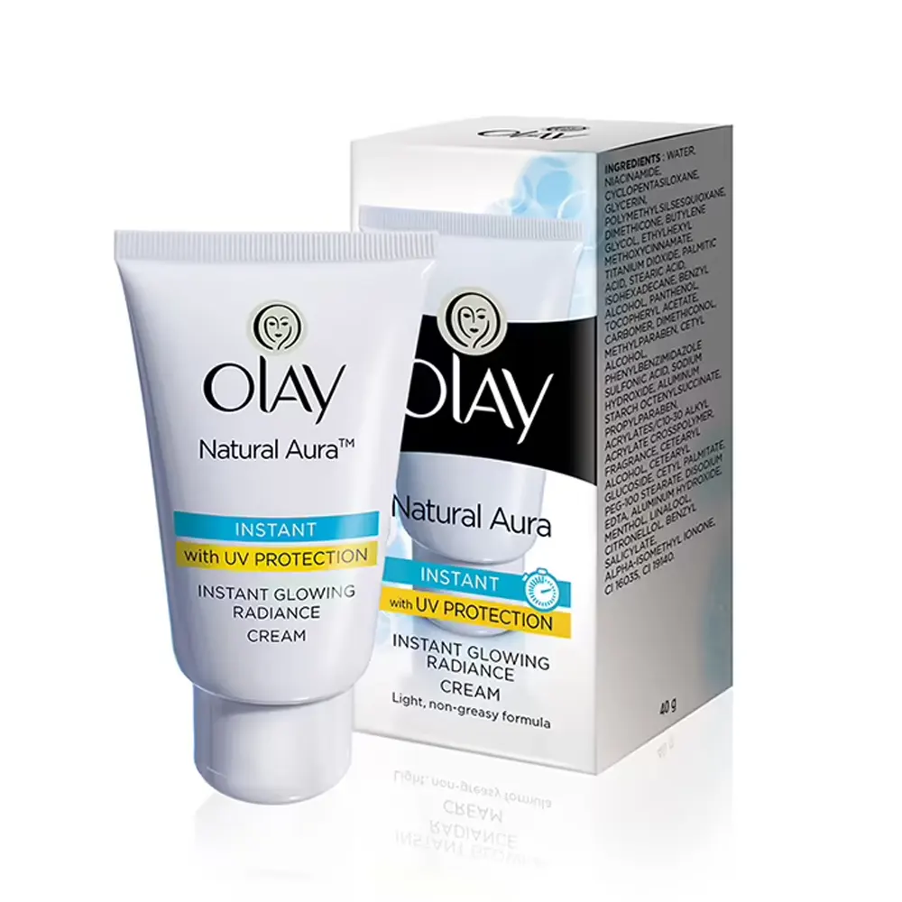 Olay Natural Aura Instant Glowing Radiance Cream 40G