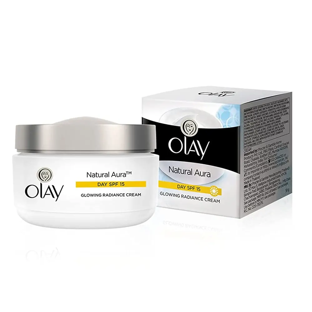 Olay Natural Aura Day Spf15 Glowing Radiance Cream 50G
