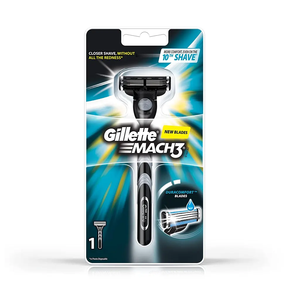 Gillette Mach 3 1N Handle + 1N Cartridge