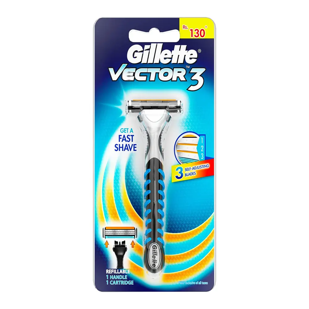 Gillette Vector 3 Get A Fast Shave 1N+1N