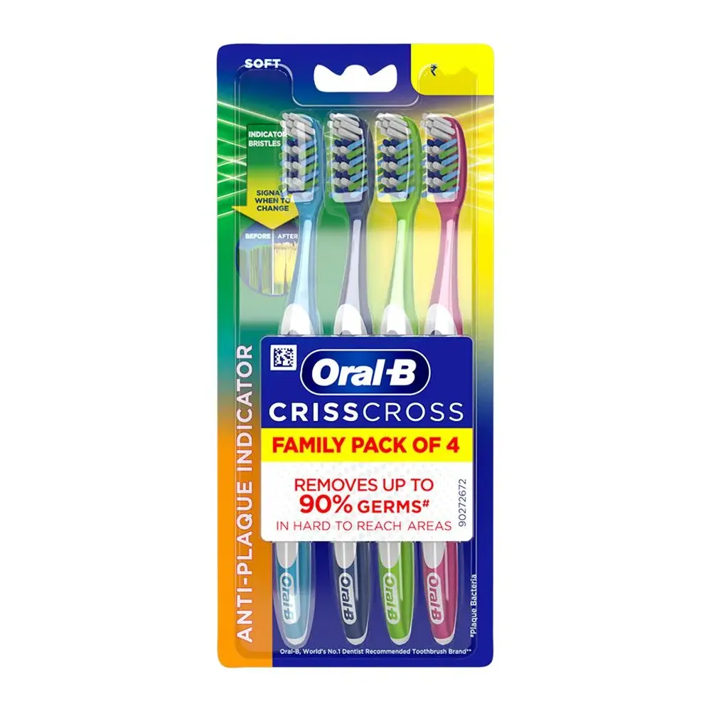Oral-B Criss Cross Soft Buy 2 Get 2 Free 4N