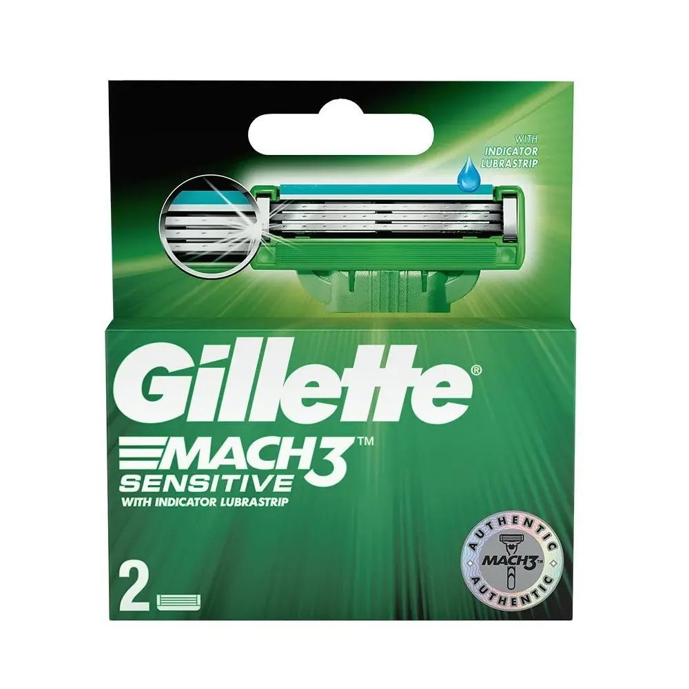 Gillette Mach 3 Sensitive With Indicator Lubrastrip 2N