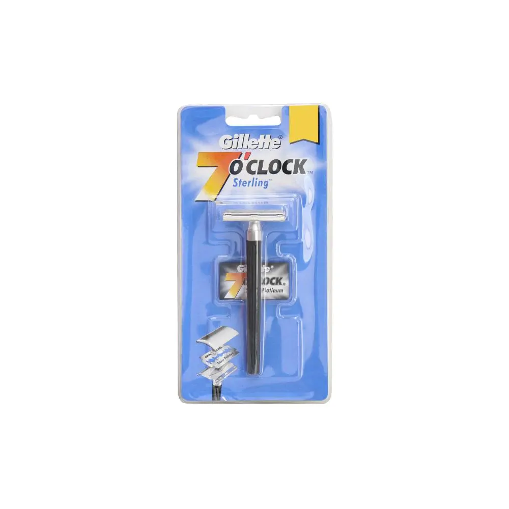 Gillette 7 O'Clock Sterling Smooth Comfortable Shaves 1N