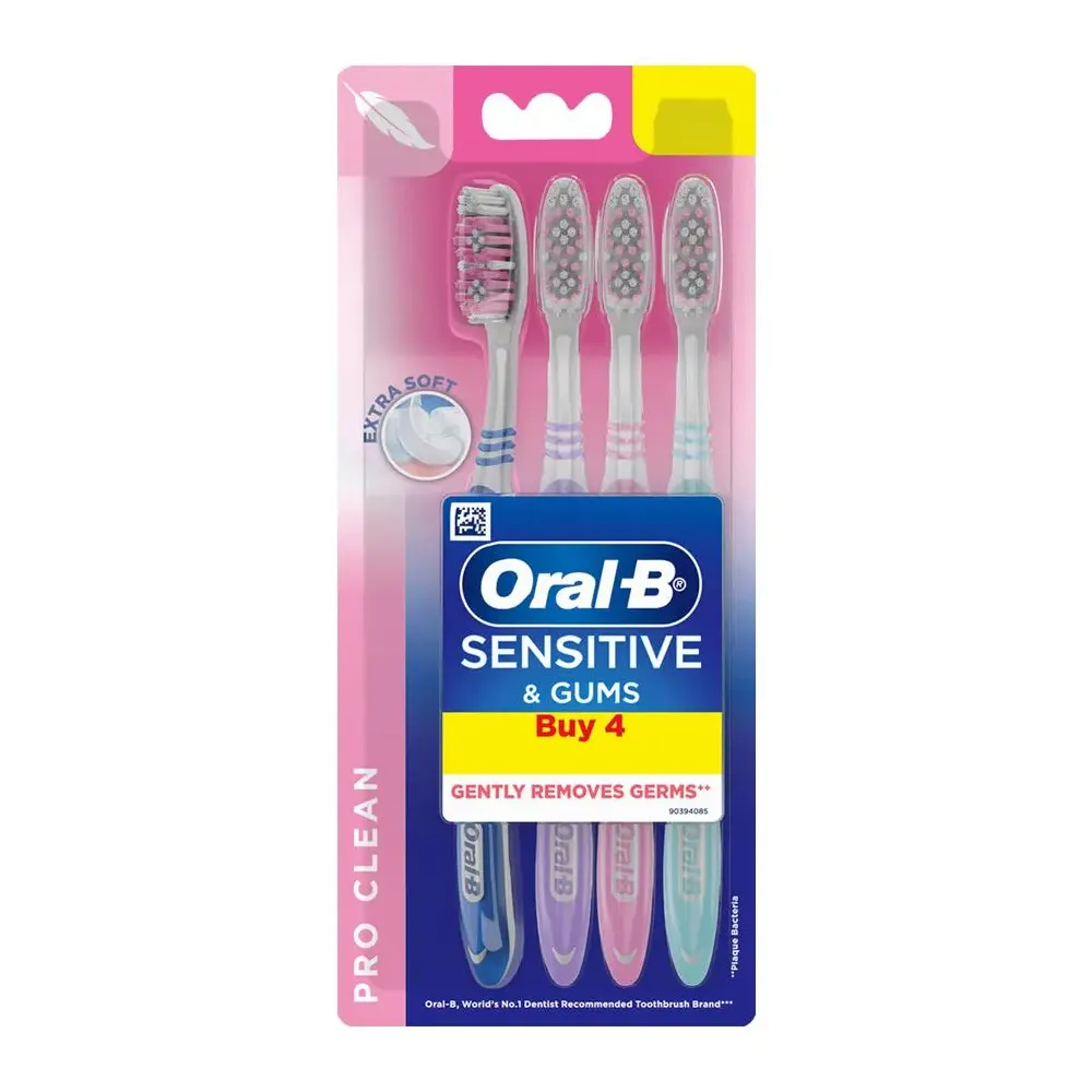 Oral-B Extra Soft Bristles Sensitive Toothbrush 4N