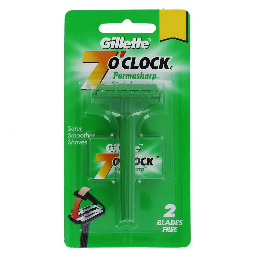 Gillette 7 O'Clock Permasharp Stainless Razor 1N