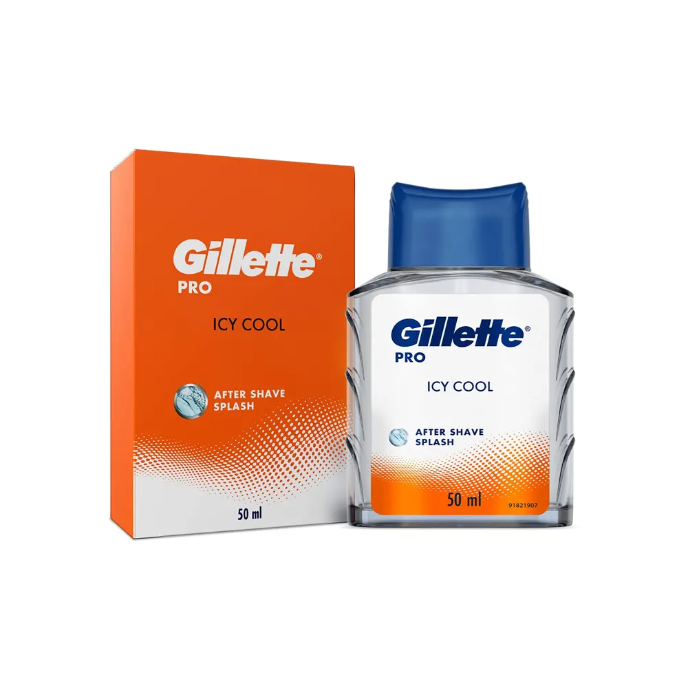 Gillette Pro Icy Cool After Shave Splash 50Ml