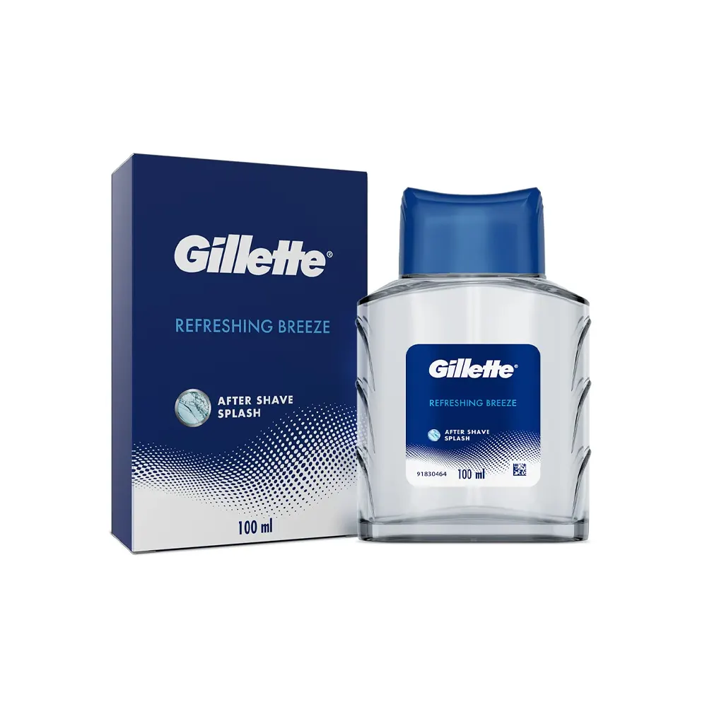 Gillette Refreshing Breeze After Shave Splash 100Ml
