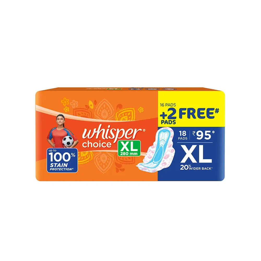 Whisper Choice 3 In 1 Protection Xl 280Mm 16N + 2N