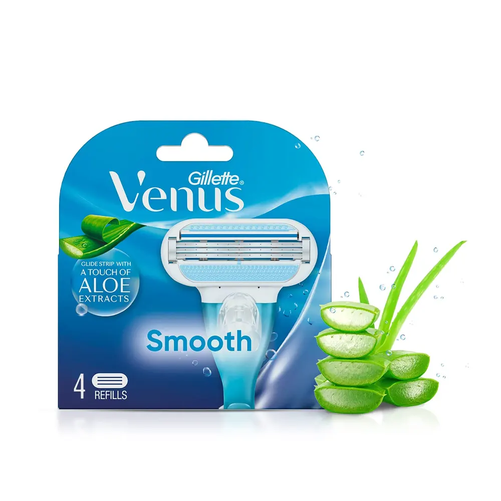 Gillette Venus Smooth Glide Strip With A Touch Of Aloe Extracts 4N