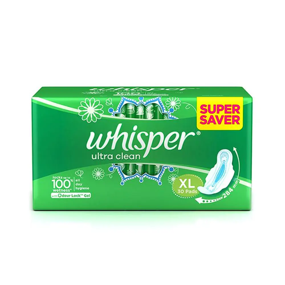Whisper Ultra Clean Xl New 30N