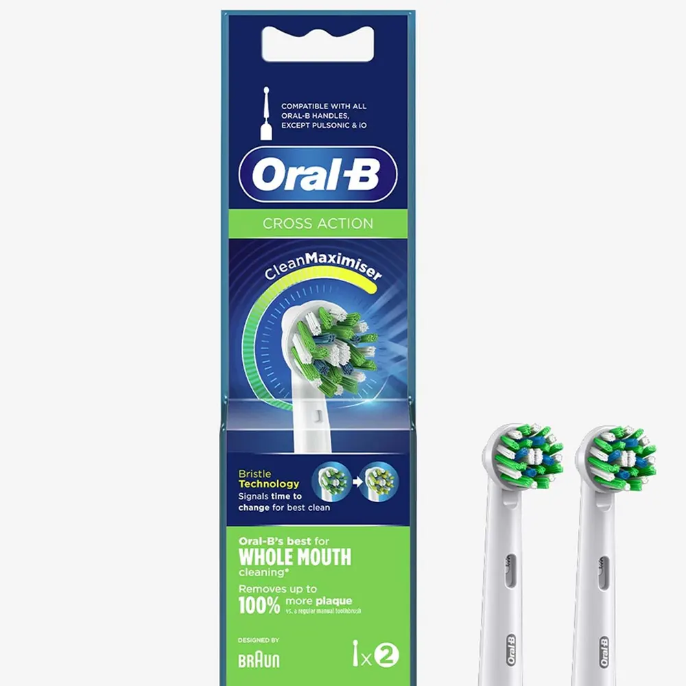 Oral-B Cross Action Power Replacement Heads 2N