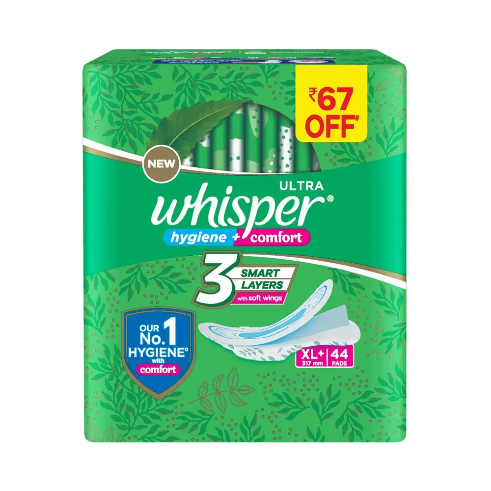 Whisper Ultra Hygiene + Comfort Xl+ 44N