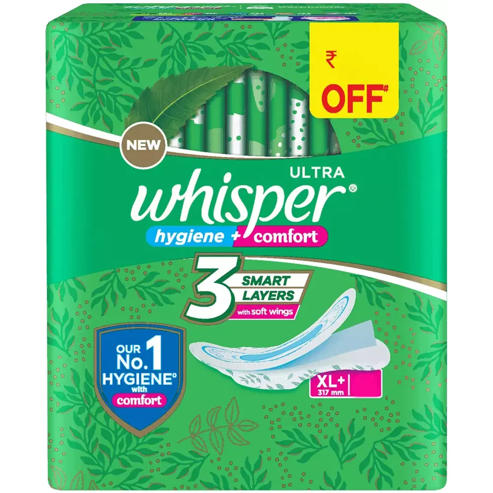 Whisper Ultra Hygiene + Comfort Xl 8N