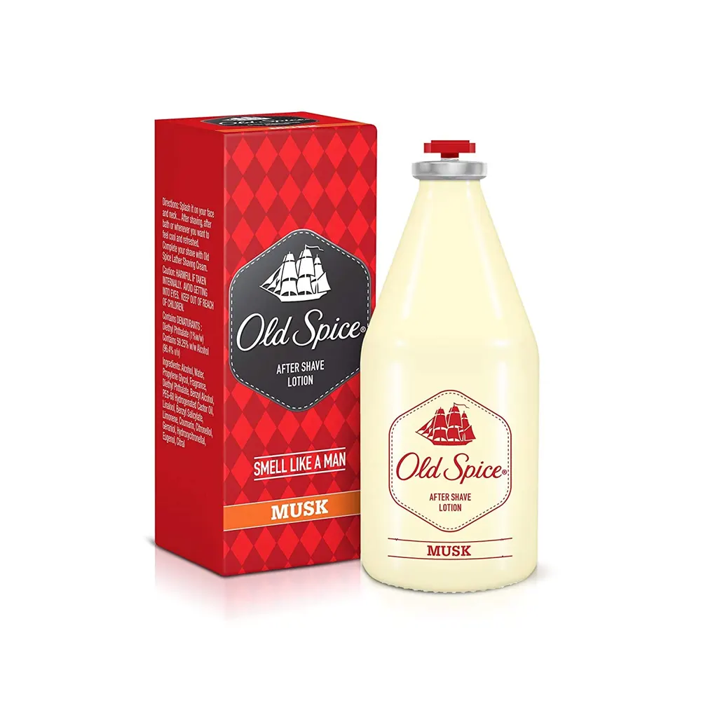 Old Spice After Shave Lotion Smell Like A Man Musk 100Ml