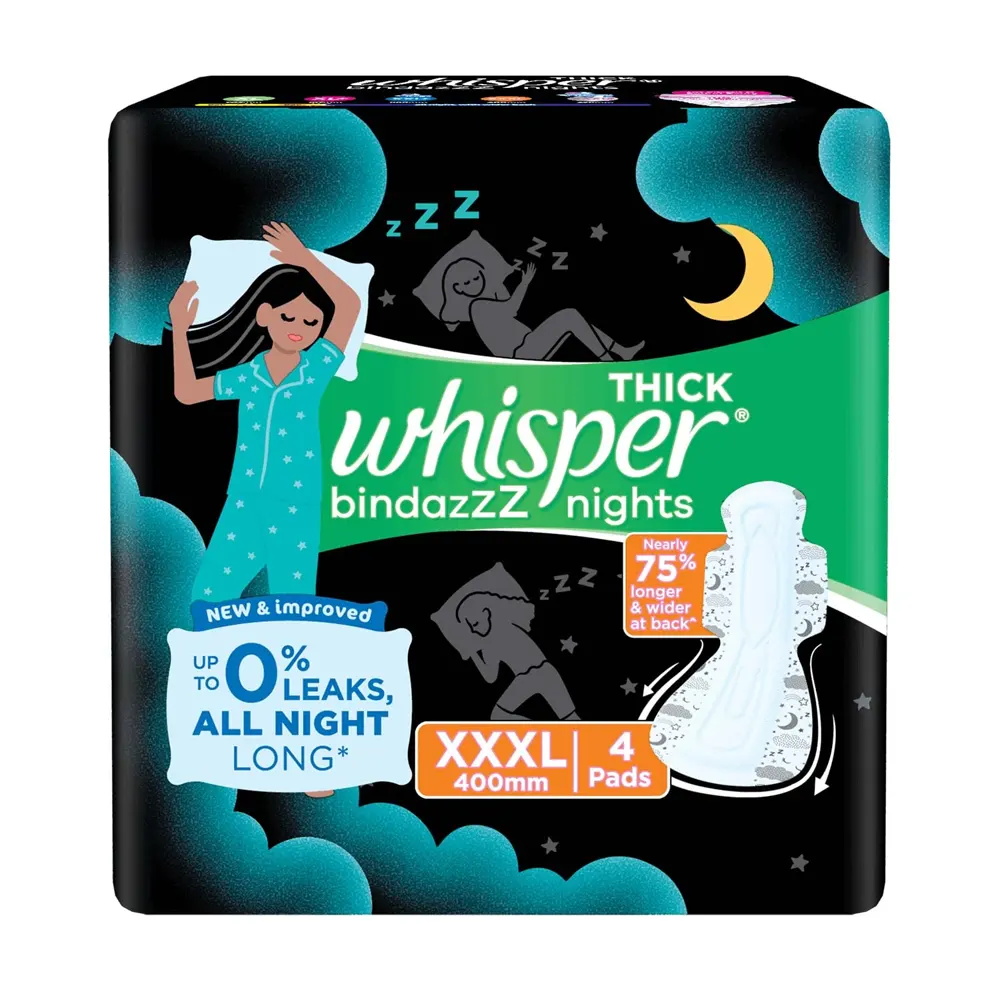 Whisper Thick Bindazz Nights Xxxl 4N