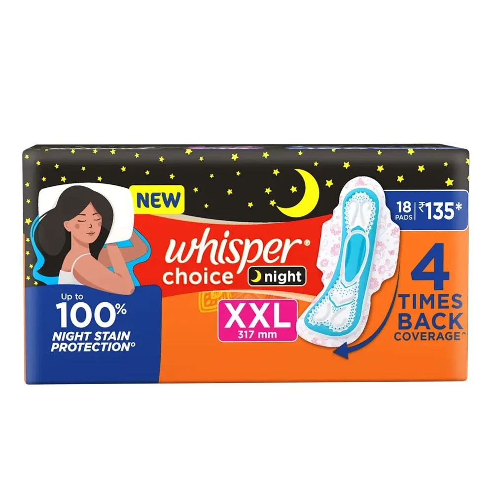 Whisper Choice Night Xxl 18N